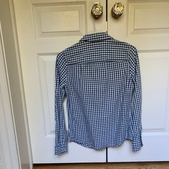 NWOT Abercrombie and Fitch Checkered Button Down - Picture 5 of 5